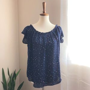 CLEARANCE SALE: LC Lauren Conrad Pleated Top